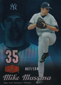 2006 Flair Showcase - Legacy Blue #148 Mike Mussina Front