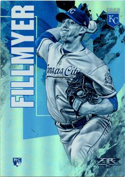 2019 Topps Fire - Blue Chip #3 Heath Fillmyer Front