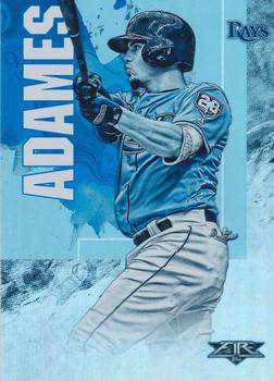2019 Topps Fire - Blue Chip #120 Willy Adames Front