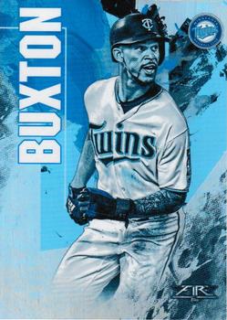 2019 Topps Fire - Blue Chip #123 Byron Buxton Front