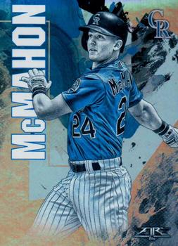 2019 Topps Fire - Blue Chip #174 Ryan McMahon Front