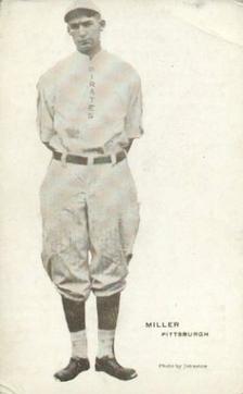 1913 Voskamp's Pittsburgh Pirates #NNO Dots Miller Front