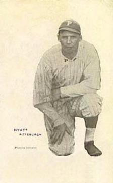 1913 Voskamp's Pittsburgh Pirates #NNO Ham Hyatt Front