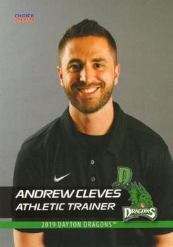 2019 Choice Dayton Dragons #05 Andrew Cleves Front