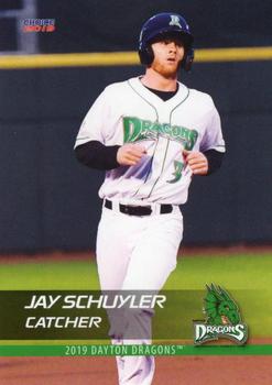 2019 Choice Dayton Dragons #28 Jay Schuyler Front