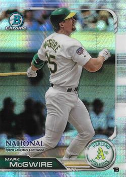 2019 Topps NSCC Bowman Chrome National Convention #BNR-MM Mark McGwire Front