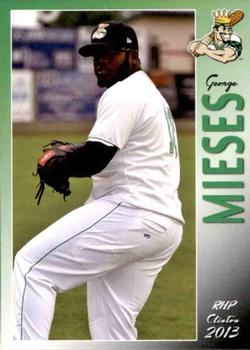 2013 Grandstand Clinton LumberKings Update 2 #NNO George Mieses Front