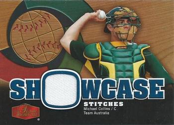 2006 Flair Showcase - Stitches #SS-CO Michael Collins Front