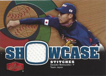 2006 Flair Showcase - Stitches #SS-DM Daisuke Matsuzaka Front