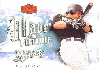 2006 Flair Showcase - Wave of the Future #WF-11 Mike Jacobs Front