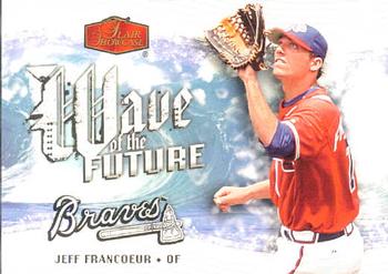 2006 Flair Showcase - Wave of the Future #WF-17 Jeff Francoeur Front