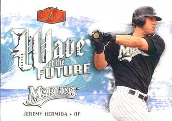 2006 Flair Showcase - Wave of the Future #WF-1 Jeremy Hermida Front