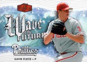 2006 Flair Showcase - Wave of the Future #WF-12 Gavin Floyd Front