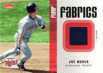 2006 Fleer - Fabrics #FF-JM Joe Mauer Front