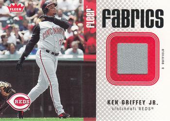 2006 Fleer - Fabrics #FF-KG Ken Griffey Jr. Front