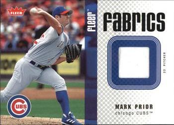 2006 Fleer - Fabrics #FF-MP Mark Prior Front