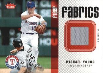 2006 Fleer - Fabrics #FF-MY Michael Young Front
