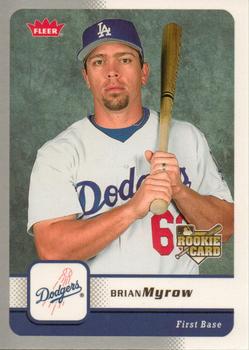 2006 Fleer - Glossy Silver #150 Brian Myrow Front