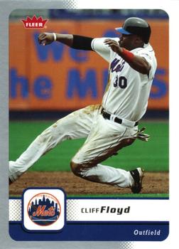 2006 Fleer - Glossy Silver #205 Cliff Floyd Front