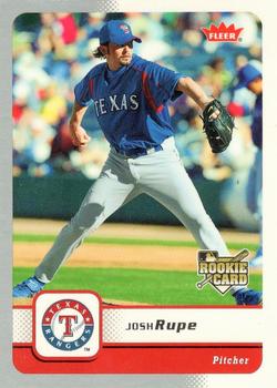 2006 Fleer - Glossy Silver #286 Josh Rupe Front