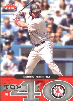 2006 Fleer - Top 40 #T40-38 Manny Ramirez Front