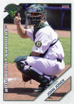 2019 Choice Beloit Snappers #16 John Jones Front