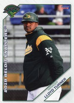2019 Choice Beloit Snappers #31 Lloyd Turner Front