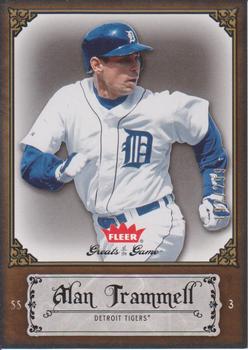 2006 Fleer Greats of the Game - Copper #2 Alan Trammell Front