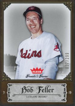 2006 Fleer Greats of the Game - Copper #11 Bob Feller Front