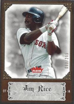 2006 Fleer Greats of the Game - Copper #51 Jim Rice Front