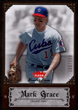 2006 Fleer Greats of the Game - Copper #64 Mark Grace Front