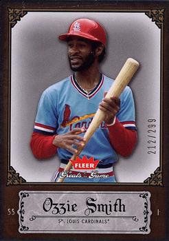 2006 Fleer Greats of the Game - Copper #68 Ozzie Smith Front