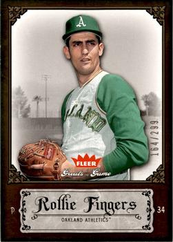 2006 Fleer Greats of the Game - Copper #78 Rollie Fingers Front