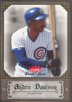 2006 Fleer Greats of the Game - Pewter #3 Andre Dawson Front