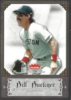 2006 Fleer Greats of the Game - Pewter #5 Bill Buckner Front