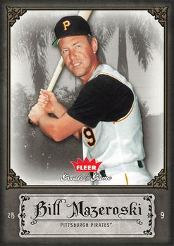 2006 Fleer Greats of the Game - Pewter #8 Bill Mazeroski Front
