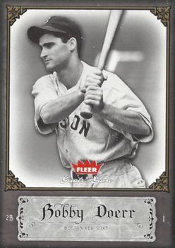 2006 Fleer Greats of the Game - Pewter #13 Bobby Doerr Front