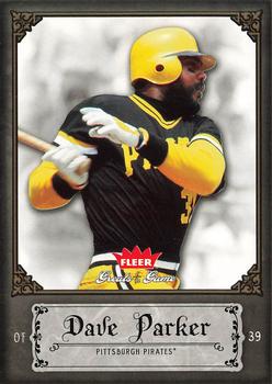 2006 Fleer Greats of the Game - Pewter #24 Dave Parker Front