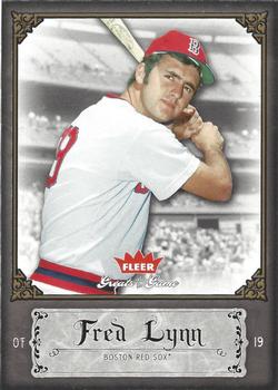 2006 Fleer Greats of the Game - Pewter #37 Fred Lynn Front