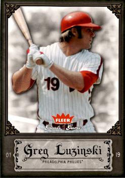 2006 Fleer Greats of the Game - Pewter #46 Greg Luzinski Front