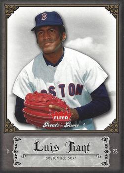 2006 Fleer Greats of the Game - Pewter #62 Luis Tiant Front