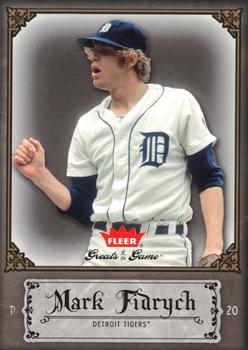 2006 Fleer Greats of the Game - Pewter #63 Mark Fidrych Front