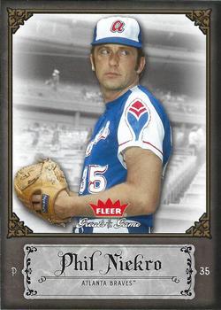 2006 Fleer Greats of the Game - Pewter #71 Phil Niekro Front