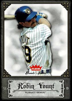2006 Fleer Greats of the Game - Pewter #76 Robin Yount Front