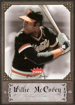 2006 Fleer Greats of the Game - Pewter #99 Willie McCovey Front