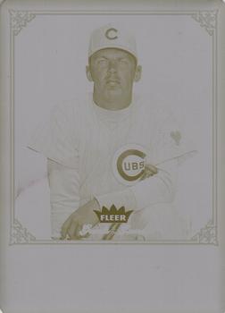 2006 Fleer Greats of the Game - Printing Plates Yellow #73 Randy Hundley Front