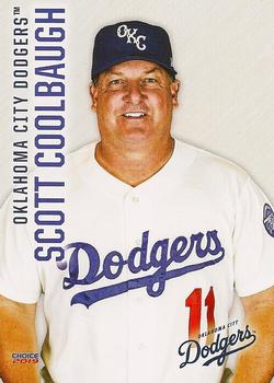 2019 Choice Oklahoma City Dodgers #31 Scott Coolbaugh Front