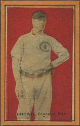 1911 Baseball Bats Candy #NNO Mordecai Brown Front