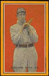 1911 Baseball Bats Candy #NNO Eddie Collins Front
