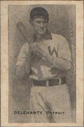 1911 Baseball Bats Candy #NNO Jim Delahanty Front